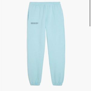 Light blue pangaia sweatpants
